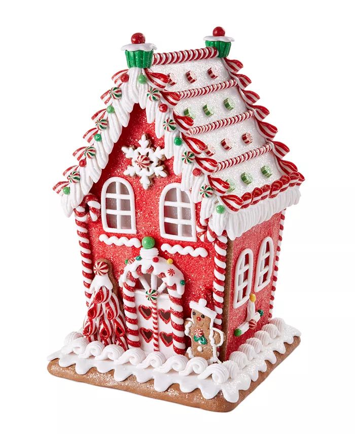 Christmas Cheer LED Gingerbread Candy House, Created for Macy's | Macy's