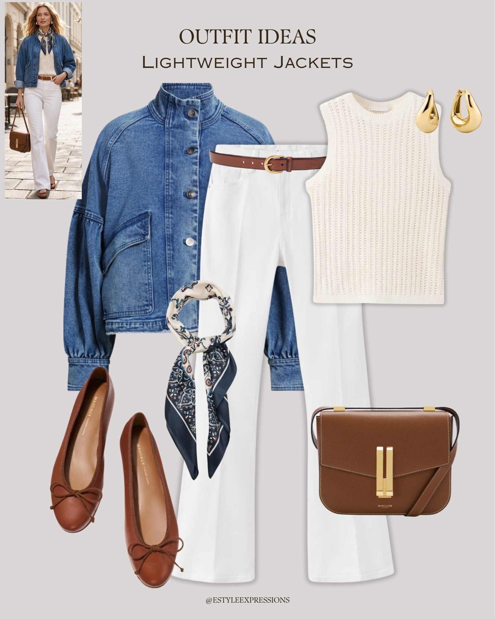 Transitional Outfits with Lightweight Jackets!✨ From cozy cardigans to funnel neck jackets and chic tweeds, these effortless layers are perfect for throwing over tees, tanks, or lightweight knits-ideal for crisp mornings and breezy evenings.🤎🍂

#LTKworkwear #LTKjeans #LTKstyletip