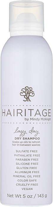 Hairitage Volumizing Dry Shampoo for Women - Adds Volume + Texture - For Dry, Dark, Blonde, Brune... | Amazon (US)