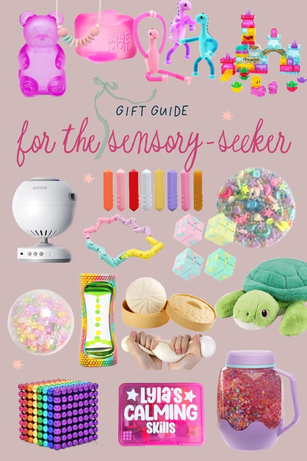 Gift guide for sensory seekers , autism, adhd ✨〰️🩷

#LTKGiftGuide #LTKHoliday #LTKCyberWeek