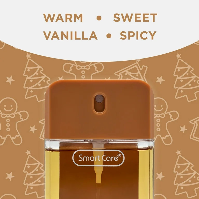 Smart Care Hand Sanitizer Spray, Gingerbread, 1.35 fl oz | Walmart (US)