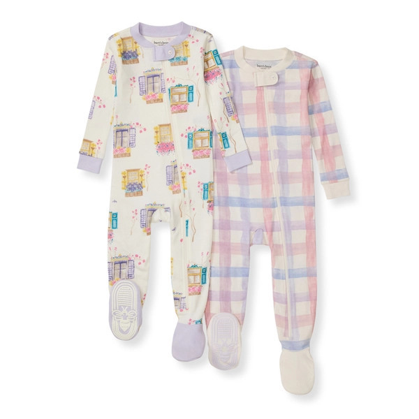 Swiss Chalet Organic Cotton Pajamas - 12 Months | Burts Bees Baby