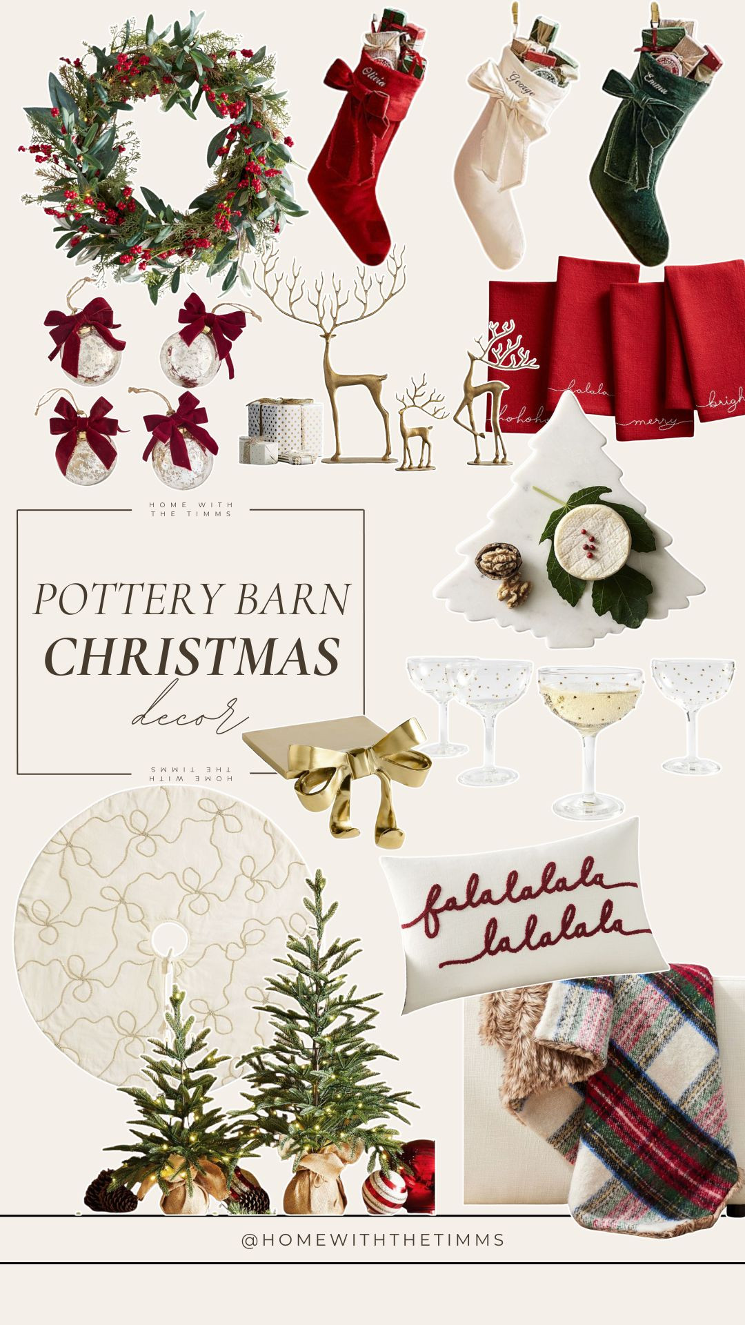 Pottery Barn Christmas Decor 

 

#LTKHoliday #LTKSeasonal #LTKHome