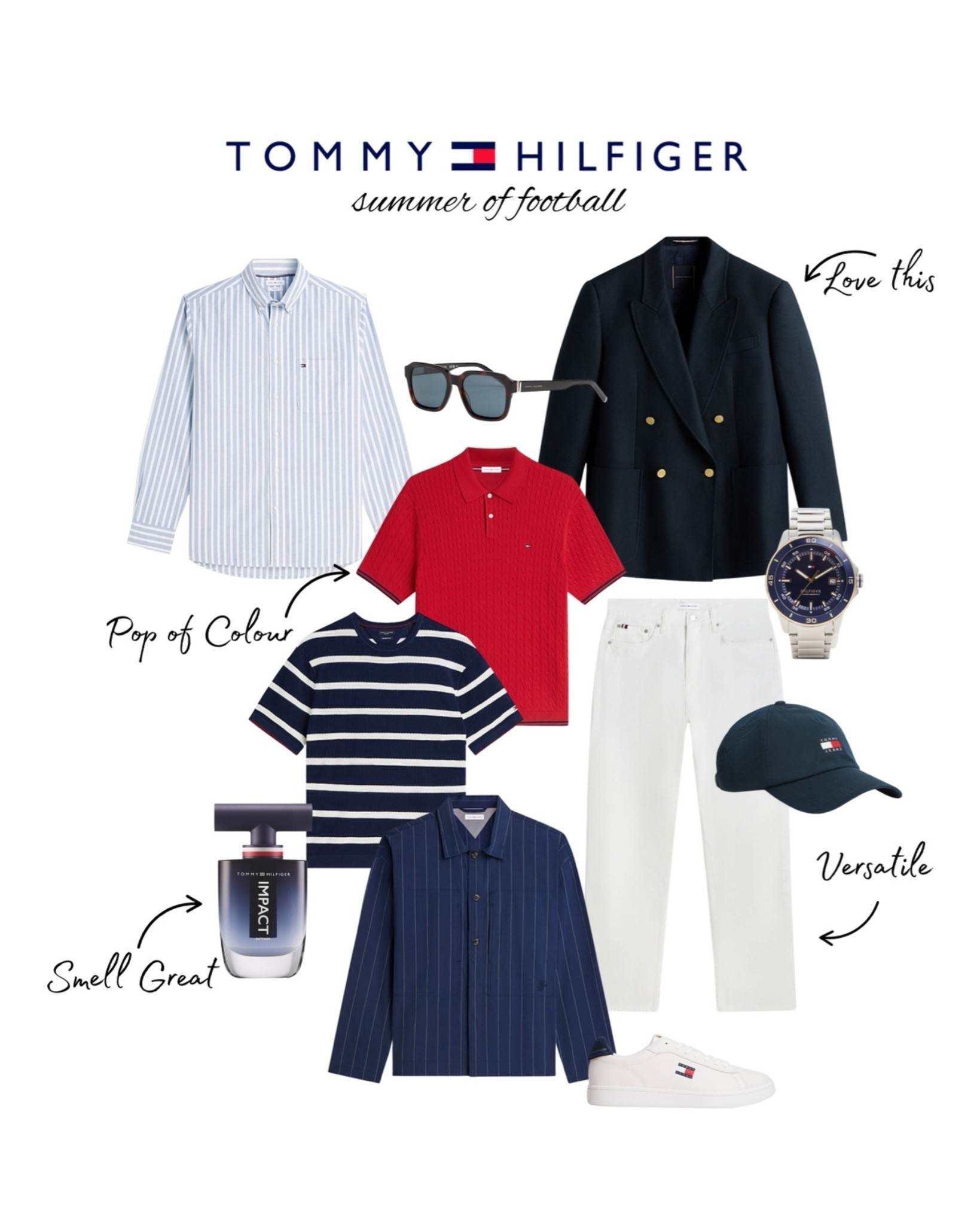 Red white & blue - new in Tommy Hilfiger June 2026

#LTKmens #LTKstyletip #LTKuk