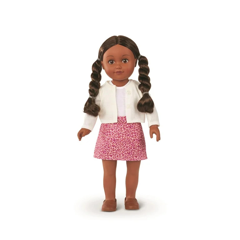 My Life As Elora Posable 18-inch Doll, Dark Brown Hair, Brown Eyes | Walmart (US)