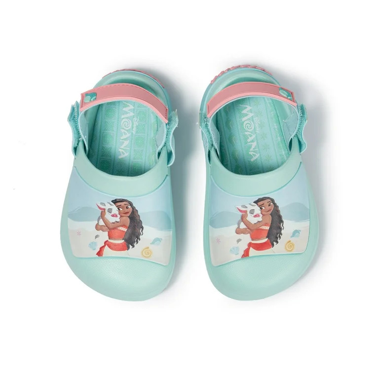 Moana Toddler and Little Kid Adjustable Strap Clogs | Walmart (US)