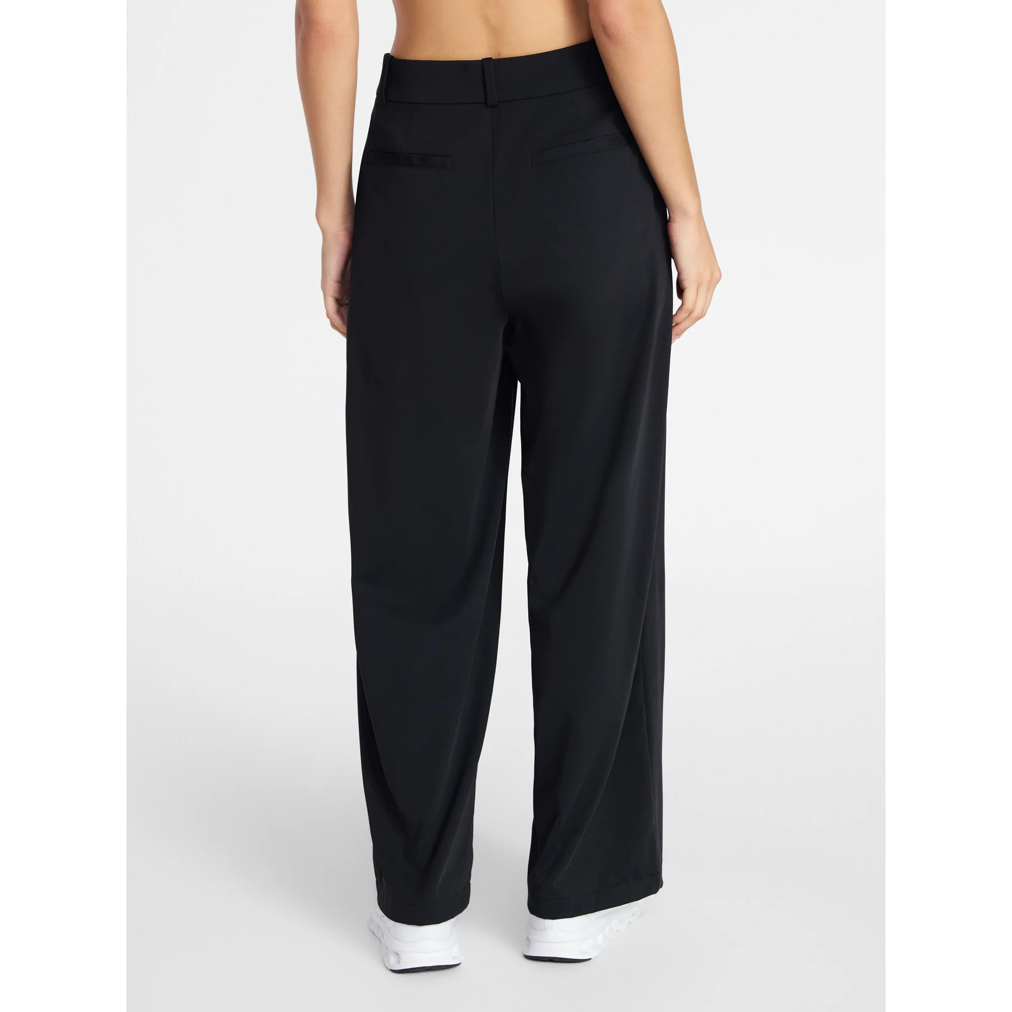 Avia Women's and Women's Plus Pleated Interlock Pant, Sizes XS-4X | Walmart (US)