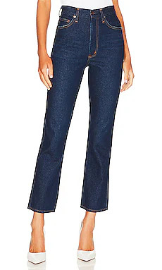 AGOLDE Pinch Waist Kick Flare in Radio from Revolve.com | Revolve Clothing (Global)