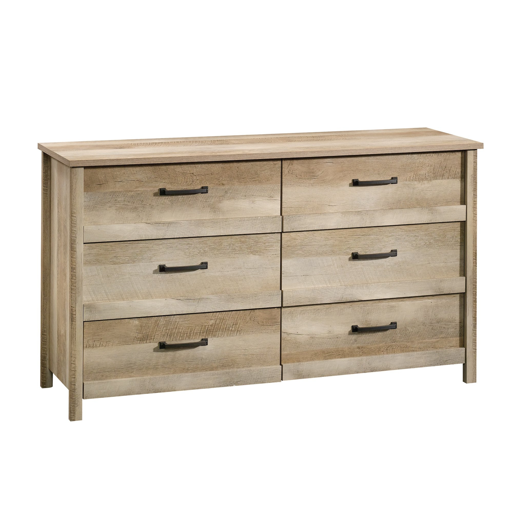 Sauder Cannery Bridge 6-Drawer Dresser, Lintel Oak Finish | Walmart (US)