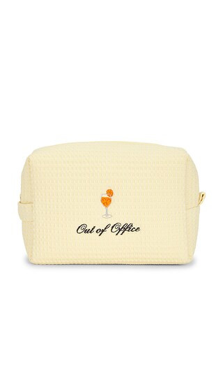 Out Of Office Spritz Waffle Pouch in Butter | Revolve Clothing (Global)