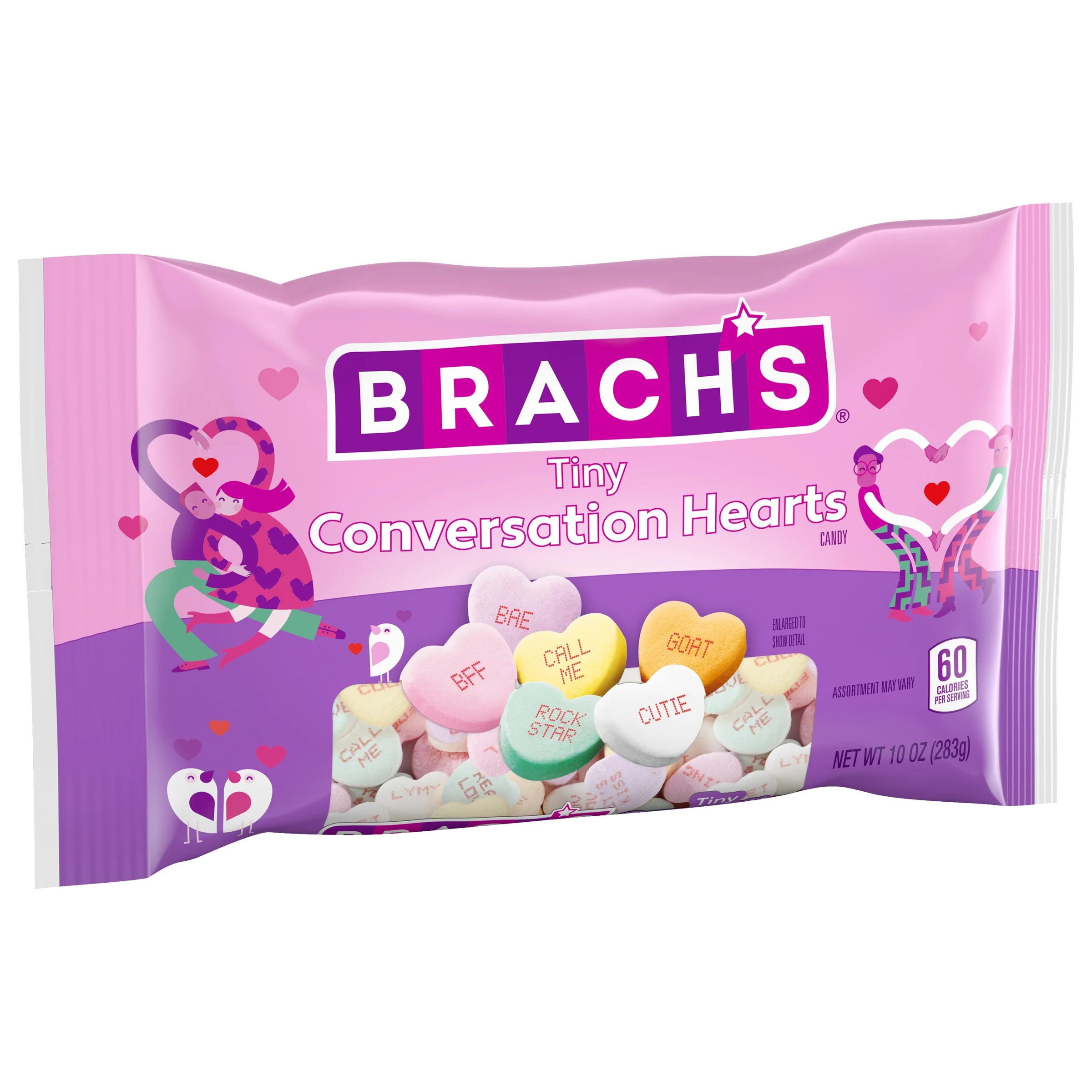 Brach's Tiny Conversation Hearts Candy 10oz - Walmart.com | Walmart (US)