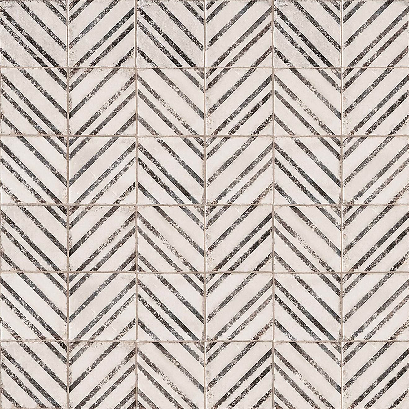 Vivace 4" x 4" Decorative Tile in Rice Incline | Bedrosians Tile & Stone