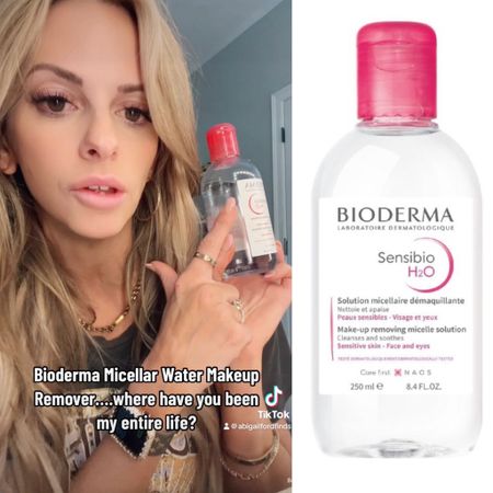 Blown away by how amazing this is! Don’t waste money on any other Micellar water. No, not sponsored. I purchased this and it’s amazing! Comes in a variety of sizes at target! This product is the Bioderma Micellar water. I got this small size to try it out. Def getting more. Linking it from various places 

#LTKSale #LTKbeauty #LTKFind