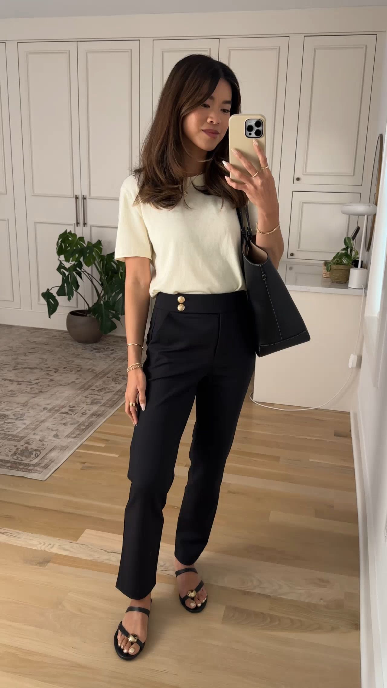 Are you looking for petite workwear pants? These @Quince Scuba Slim Ankle Pants fit perfectly on my 5'2 height! 

Sizing info:
Quince Scuba Slim Ankle Pants - Size 0 in True Black
Quince Lightweight Cotton Cashmere Relaxed Sweater Tee - Size XS in Pale Custard Yellow

petite fashion, get dressed with me, outfit inspiration, ootd, nashville outfit, Nashville influencer, petite style, vacation style, casual outfits, mom style, petite pants, spring outfits, spring outfit info, spring pants, spring outfit idea, spring top, summer pants, quince pants, work pants, spring tee, spring shoes, petite trousers, summer sandals, quince sweater tee, summer top, work outfit, summer work outfit, 

 

#LTKootd #LTKPetite #LTKWorkwear