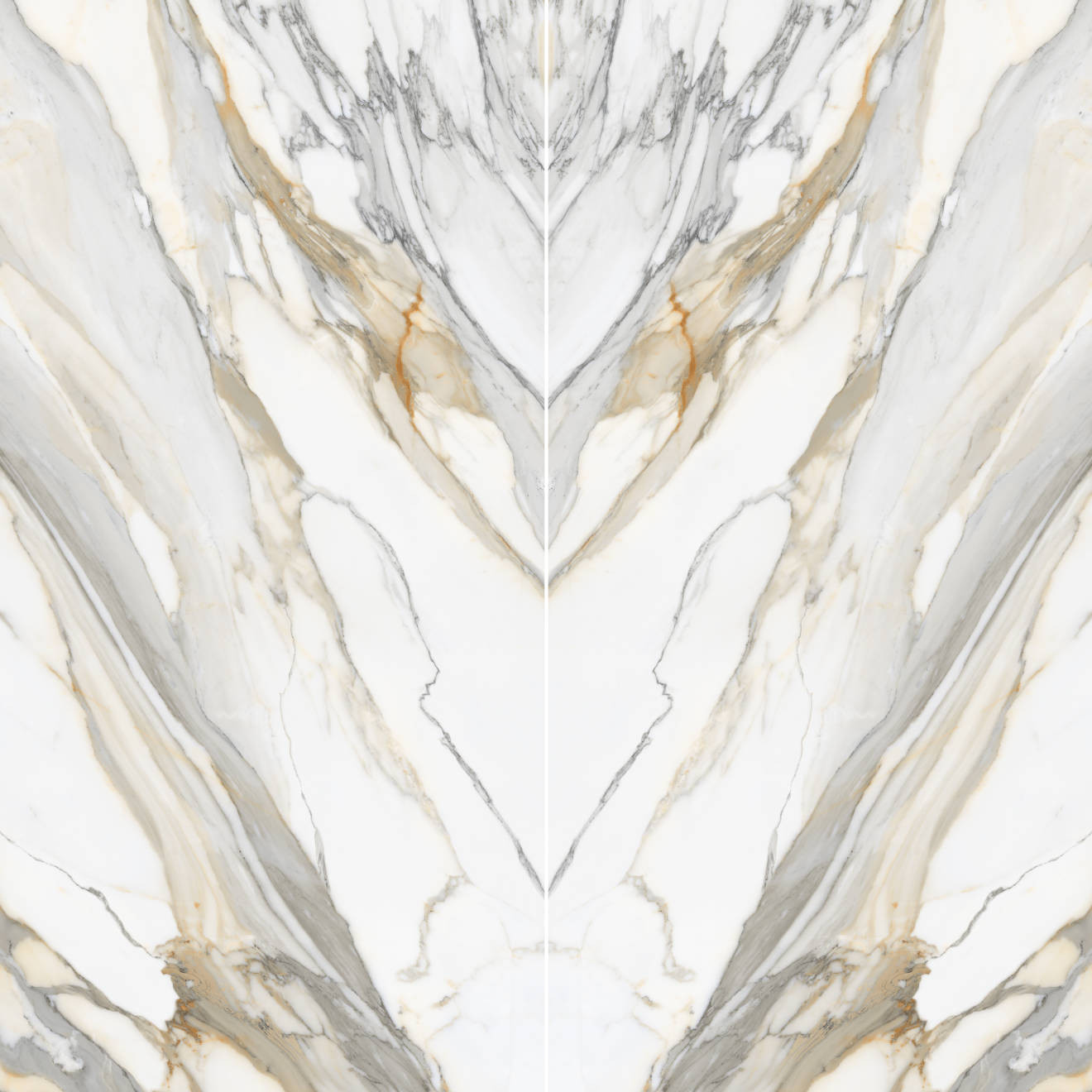 Magnifica Encore 60" x 126" - 12mm Polished Porcelain Bookmatched Slab in Calacatta Macchia | Bedrosians Tile and Stone