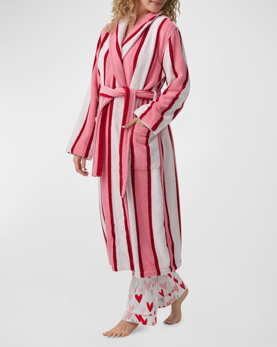BedHead Pajamas Unisex Striped Turkish Terry Robe | Neiman Marcus