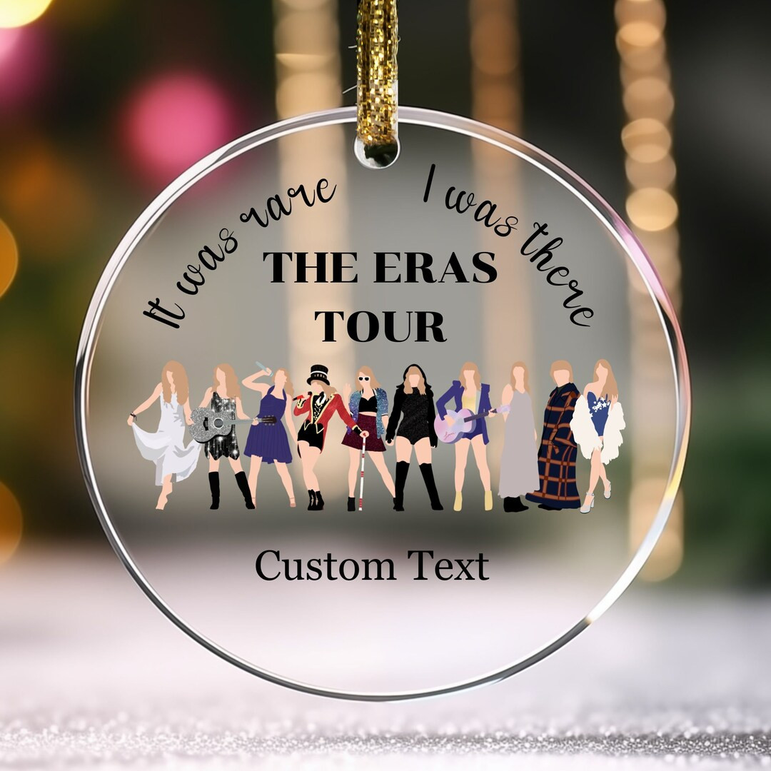 Tay Fan Ornament, Tay Tay Ornament, Electro Pop Ornament, Eras Tour Christmas Ornament, It Was Ra... | Etsy (US)
