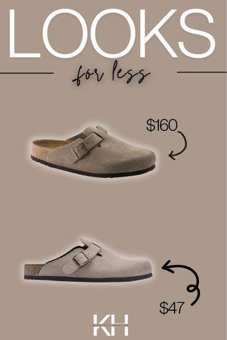 Looks for less!! You can get the same look for a lower cost!! 

Women’s shoes, Birkenstock, look alike, clog shoes, clogs for women, clogs, women’s outfit ideas, women’s shoes 

#LTKitbag #LTKstyletip #LTKshoecrush
