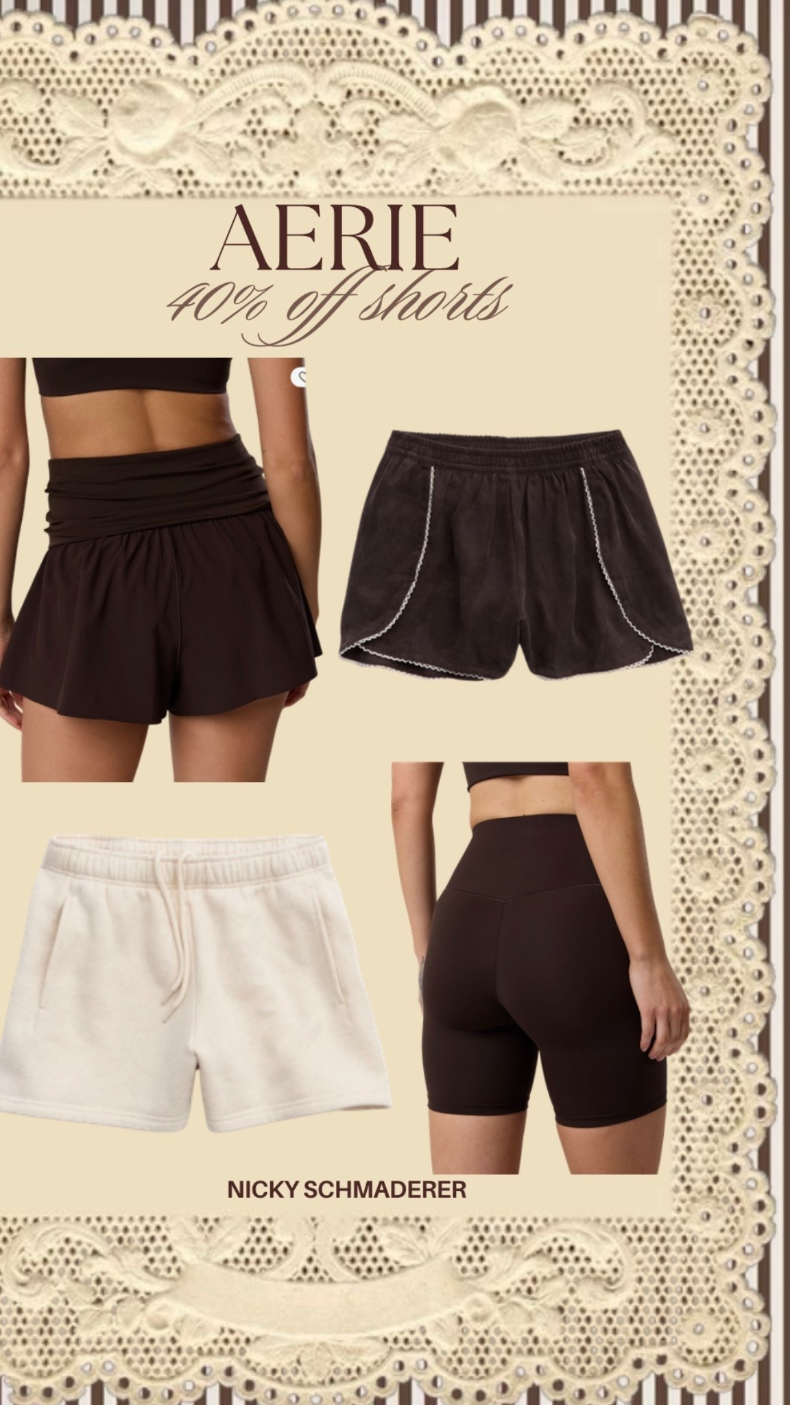 Aerie 40% OFF SHORTS 
ACTIVE SHORTS LOUNGE SHORTS


#LTKActive #LTKmomlife #LTKSaleAlert