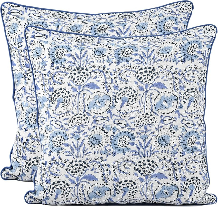 Amazon.com: CPC Throw Pillow Covers for Couch, 20x20 Decorative Couch Pillows for Living Room, 10... | Amazon (US)