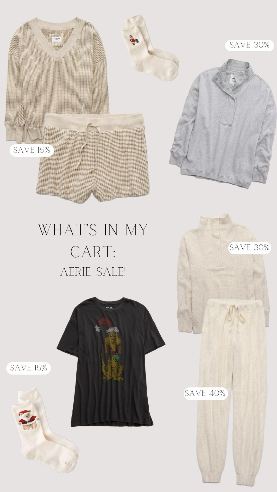 What’s in my cart - Aerie sale edition! Love these deals ✨

#LTKSaleAlert