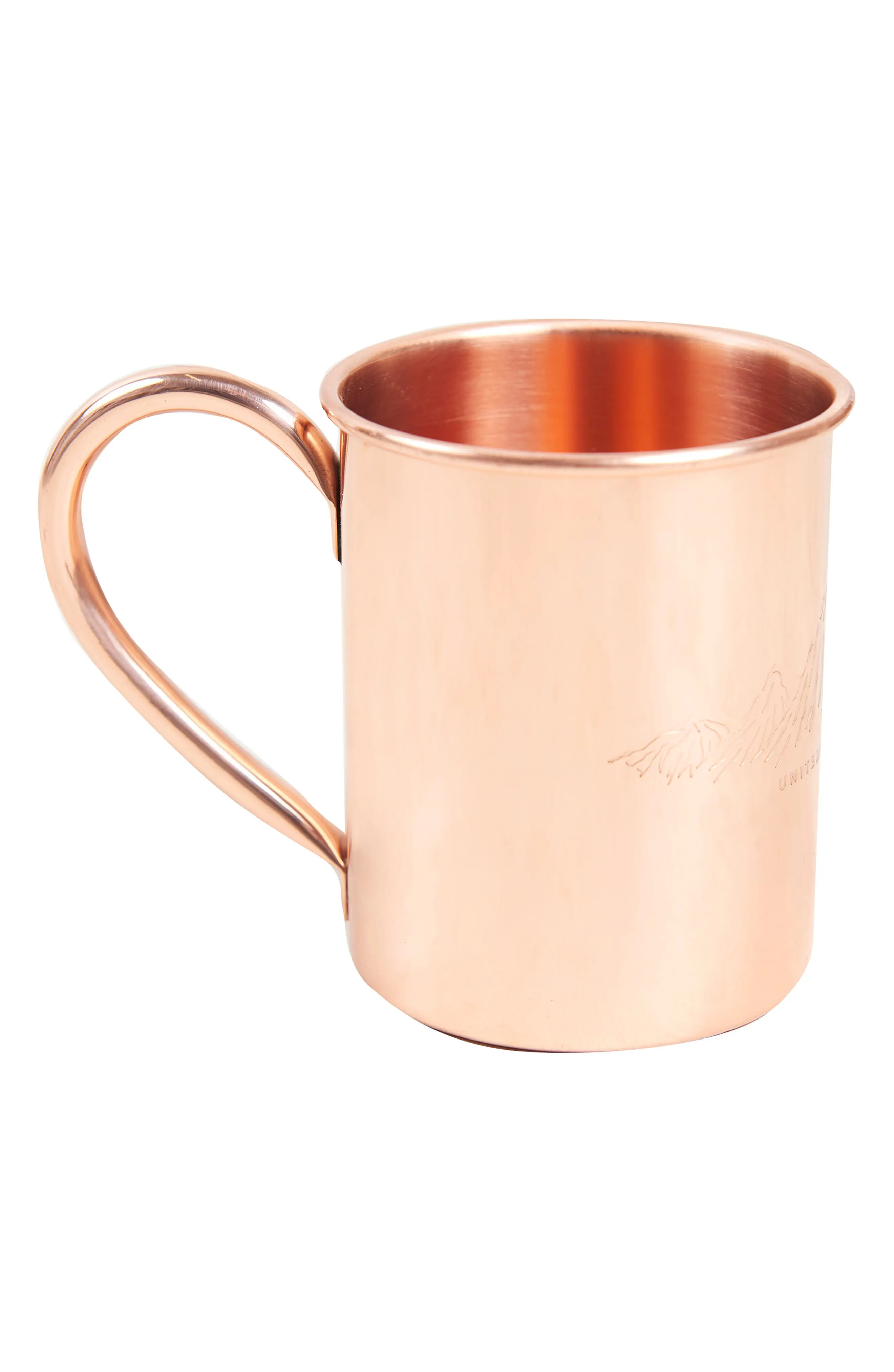 United By Blue Engraved Copper Mug, Size One Size - Metallic | Nordstrom