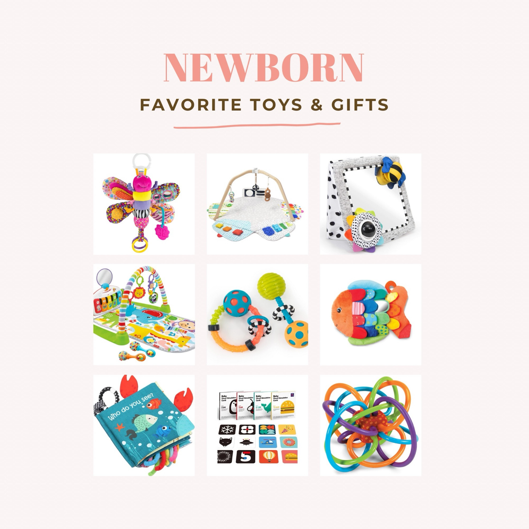 Toys and gifts for newborns 0-3 months

#LTKBump #LTKBaby #LTKGiftGuide