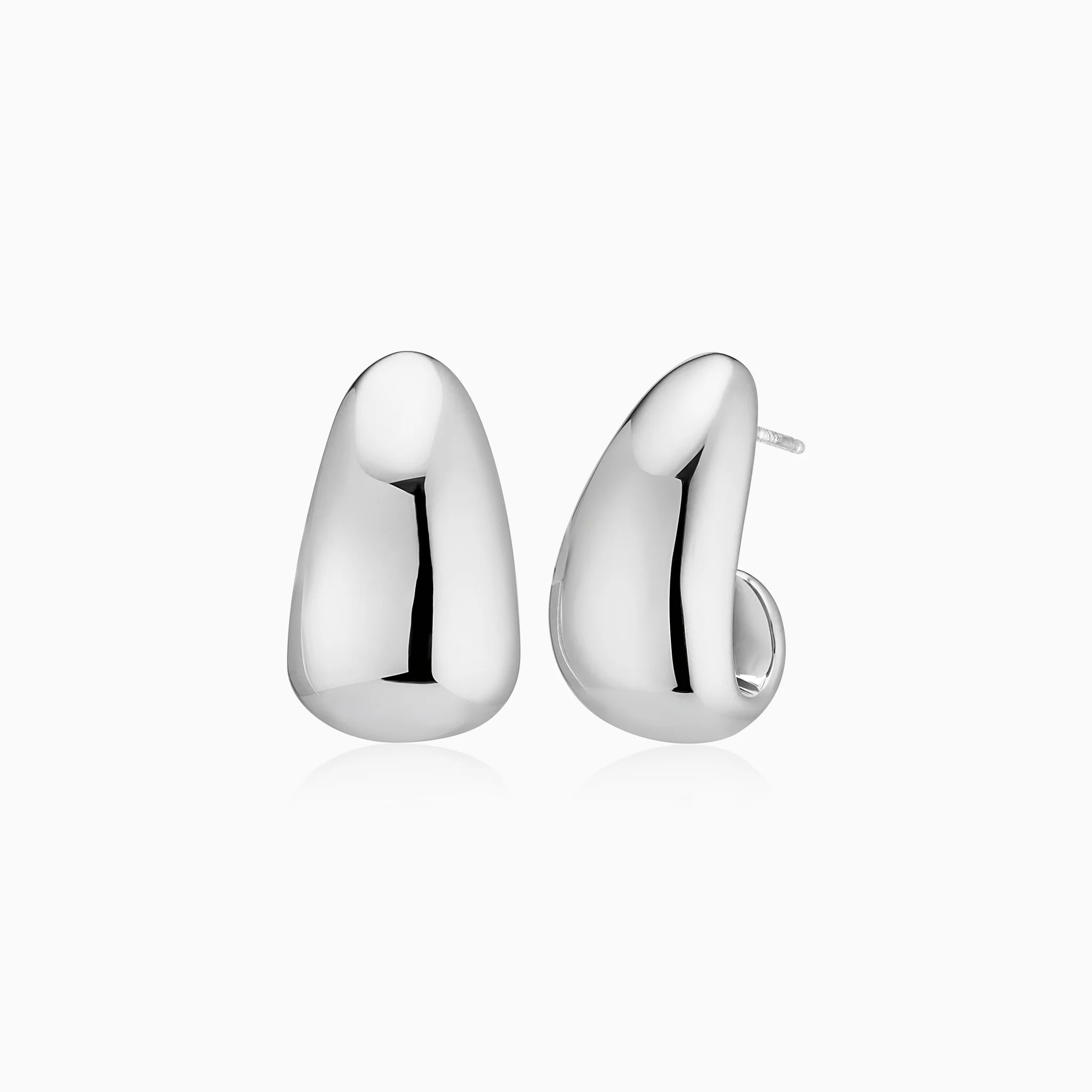 Contour Drop Earrings | Oradina