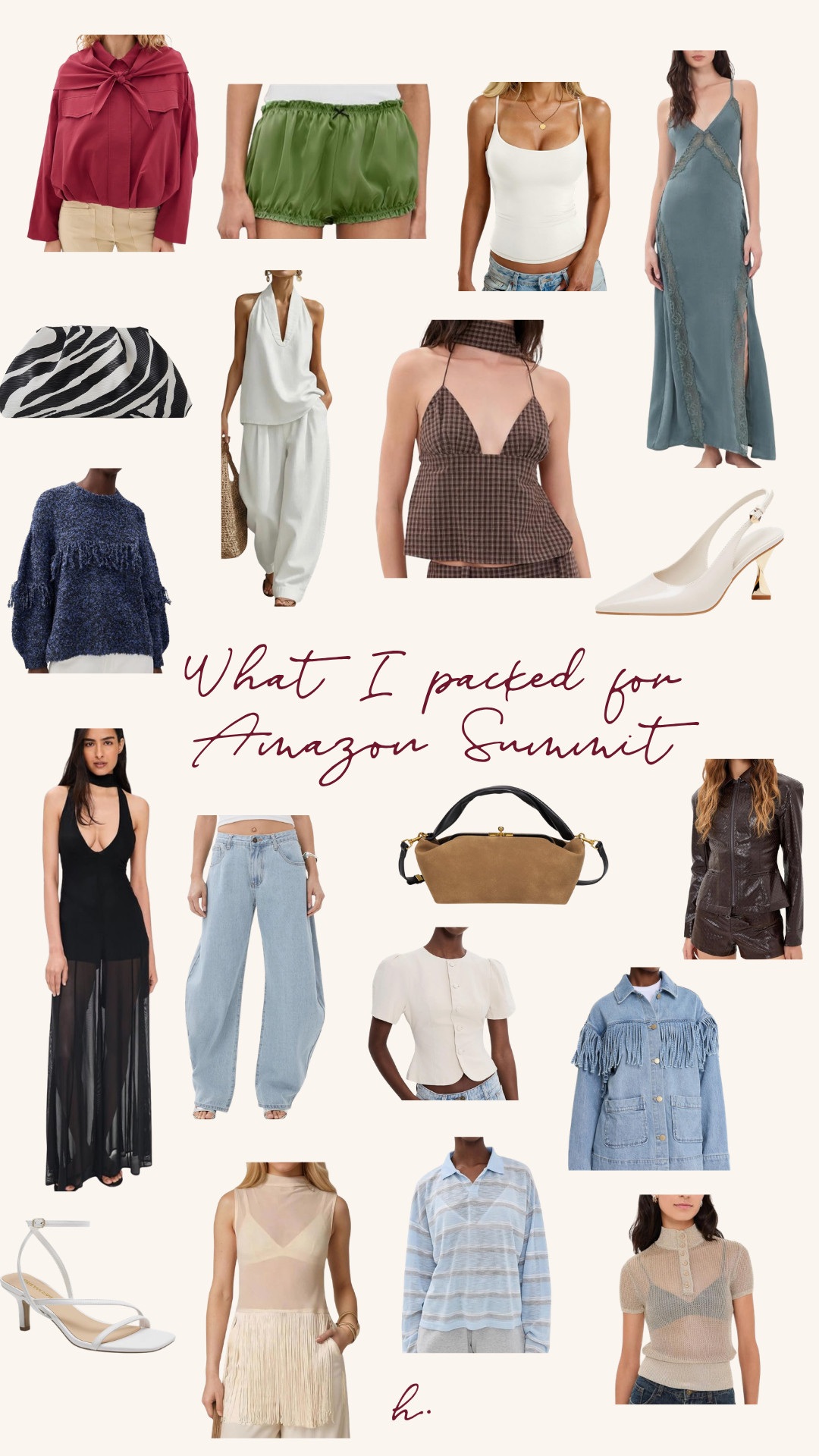 What I packed for Amazon Summit!! 

 #LTKgrwm #LTKootd #LTKTravel