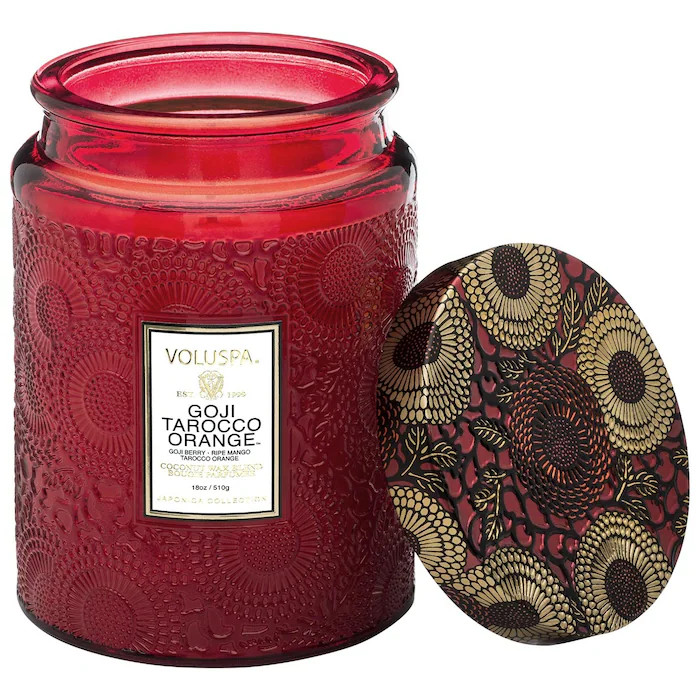 Goji & Tarocco Orange Glass Jar Candle - VOLUSPA | Sephora | Sephora (US)