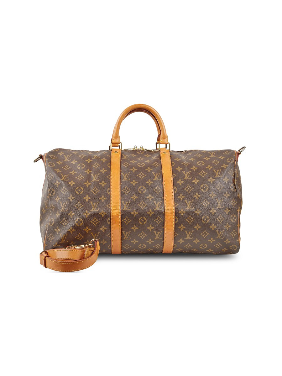 Louis Vuitton Women's Keepall Bandouliere 45 Monogram Duffle Bag - Brown | Saks Fifth Avenue OFF 5TH