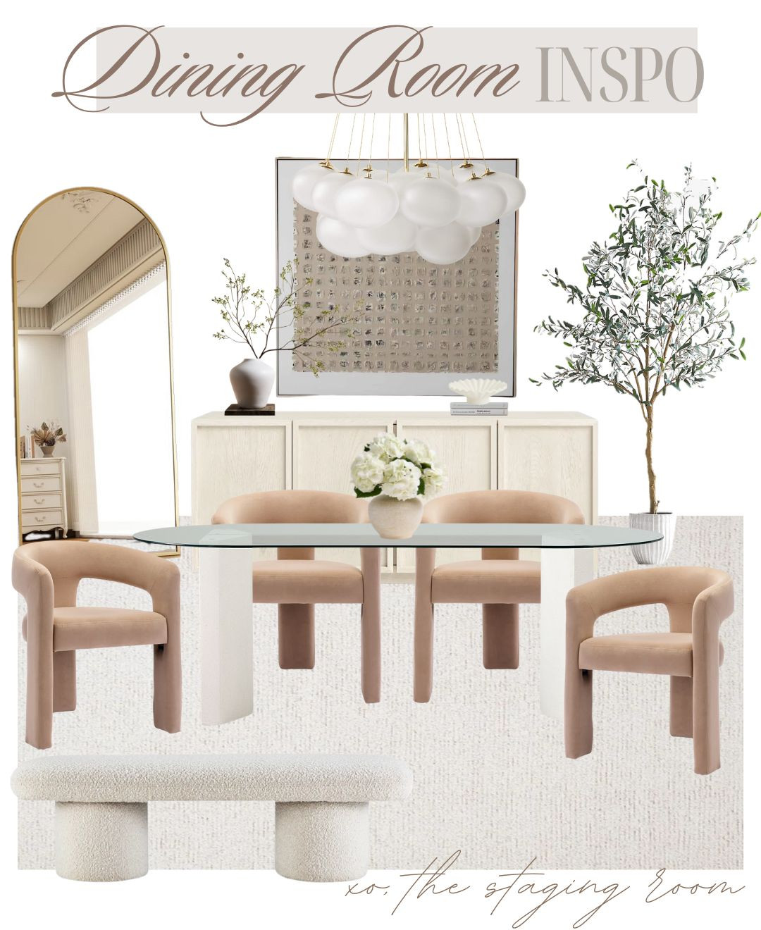 Dining room design inspo ✨

___

#organicmodern #softminimalism #interiordesign2025 #furnituregoals  

 