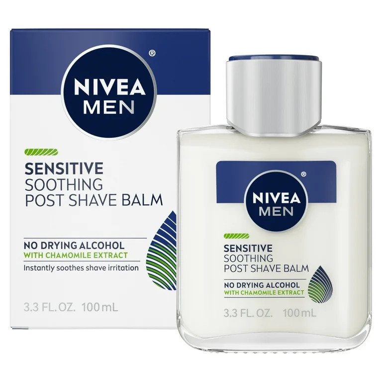 NIVEA MEN Sensitive Post Shave Balm, 3.3 fl oz | Walmart (US)