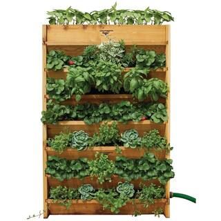 Gronomics 32 in. W x 45 in. H x 9 in. D Vertical Garden Bed-VG 32-45 - The Home Depot | The Home Depot