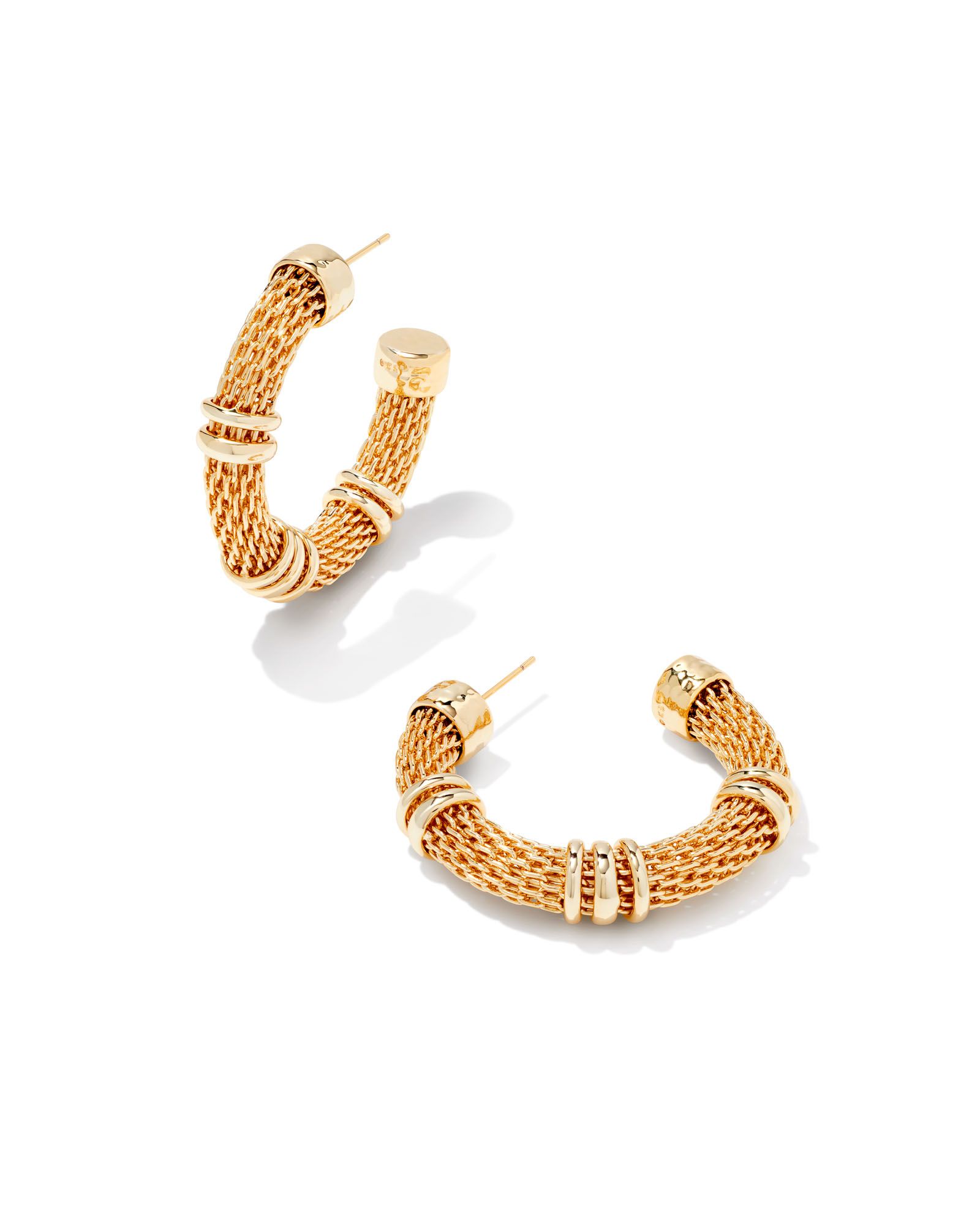 Maya Hoop Earrings in Gold | Kendra Scott