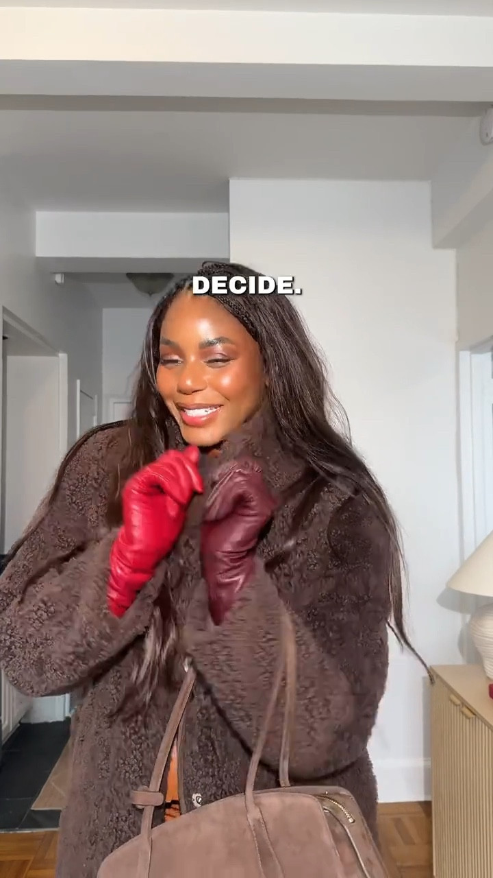 Get dressed with me do NYFW! Wearing the most gorgeous reversible statement coat from Lafayette 148 along with a matching cropped coat and pencil skirt. Accessorized with burgundy leather gloves, burgundy heels, and Frederik Malle lipstick rose perfume .. For more links to date night outfits, silver hardware, gallery wall, valentines outfit women, knits and shawls, statement coat, vacation outfits beach, sunday hoodie,ui09bhn] follow me on LTK! ✨

#LTKgrwm #LTKootd #LTKSeasonal