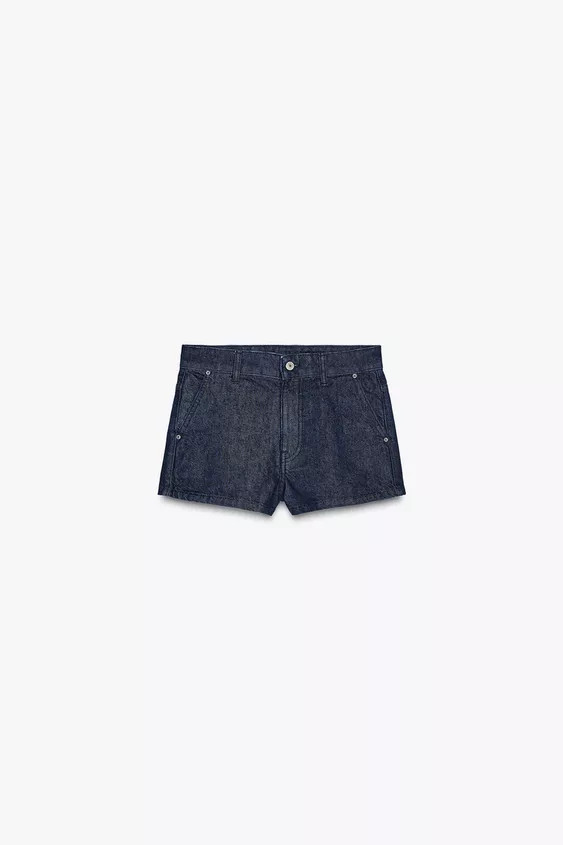 CHINO DENIM SHORTS | Zara US