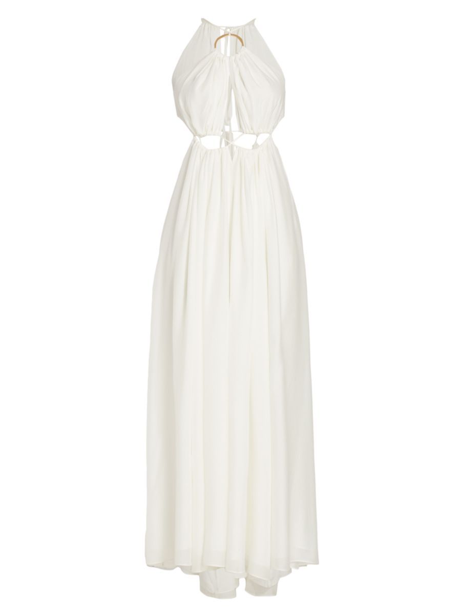 Aphrodite Cut-Out Drawstring Dress | Saks Fifth Avenue