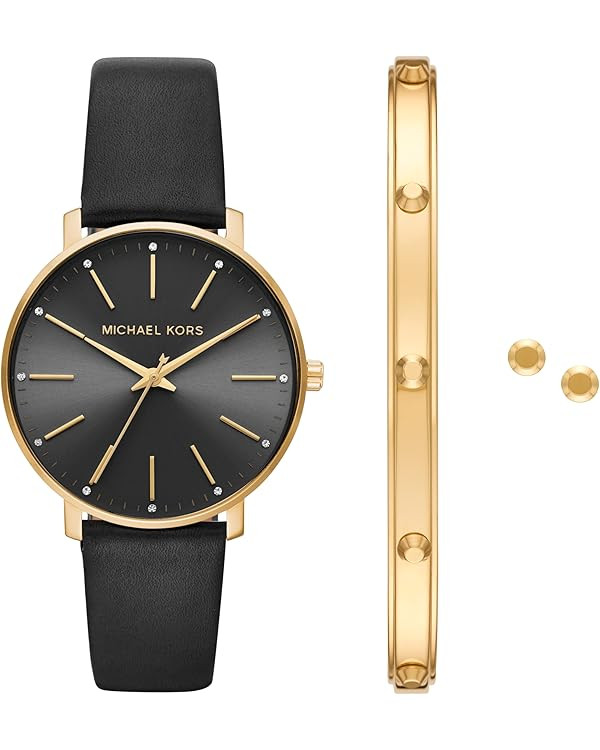 Michael Kors Pyper Women's Watch, Stainless Steel Watch for Women with Steel, Leather, or Silicon... | Amazon (US)