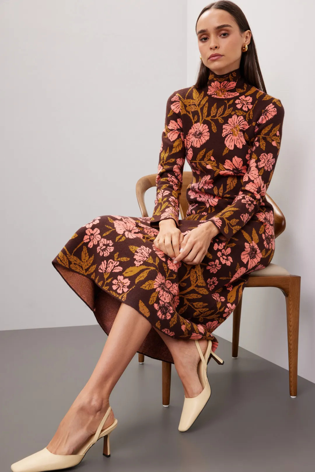 Floral Midi Dress | Rent the Runway
