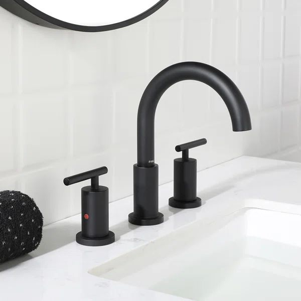 1433104 Widespread Bathroom Faucet with Drain Assembly | Wayfair Professional
