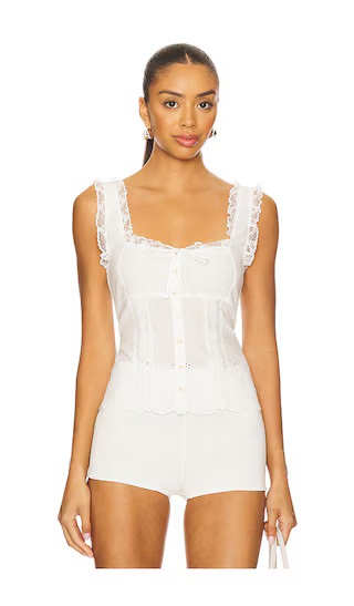 Janelle Top in White | Revolve Clothing (Global)