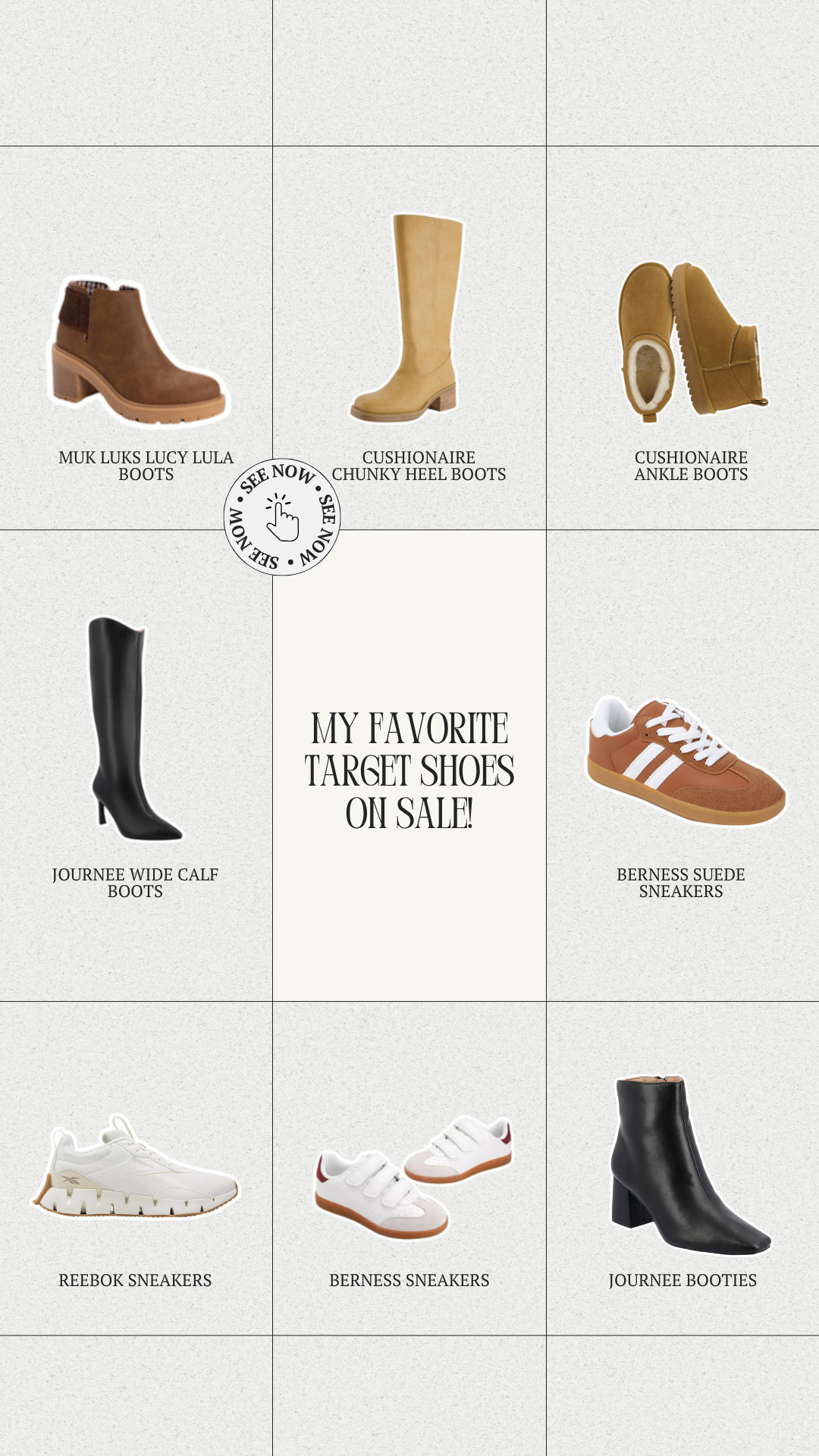 Up to 40% off fall shoe finds!! 👢

shoes, shoes on sale, sale finds sale alert, boots, shoes, sneakers, target, target sale, wide calf, wide calf boots, Olivia Freda Curves 

 #LTKSaleAlert #LTKStyleTip #LTKShoeCrush