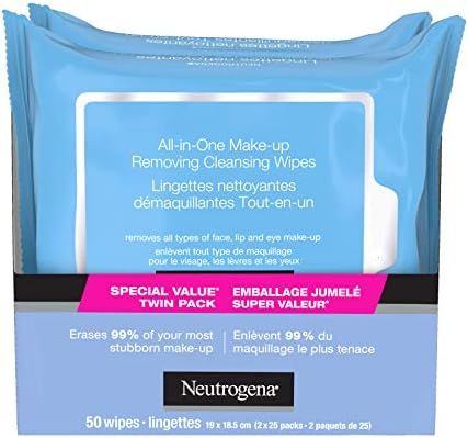 Neutrogena Cleansers Neutrogena Makeup Remover Cleansing Wipes for Face and Eyes - Remove Waterpr... | Amazon (CA)