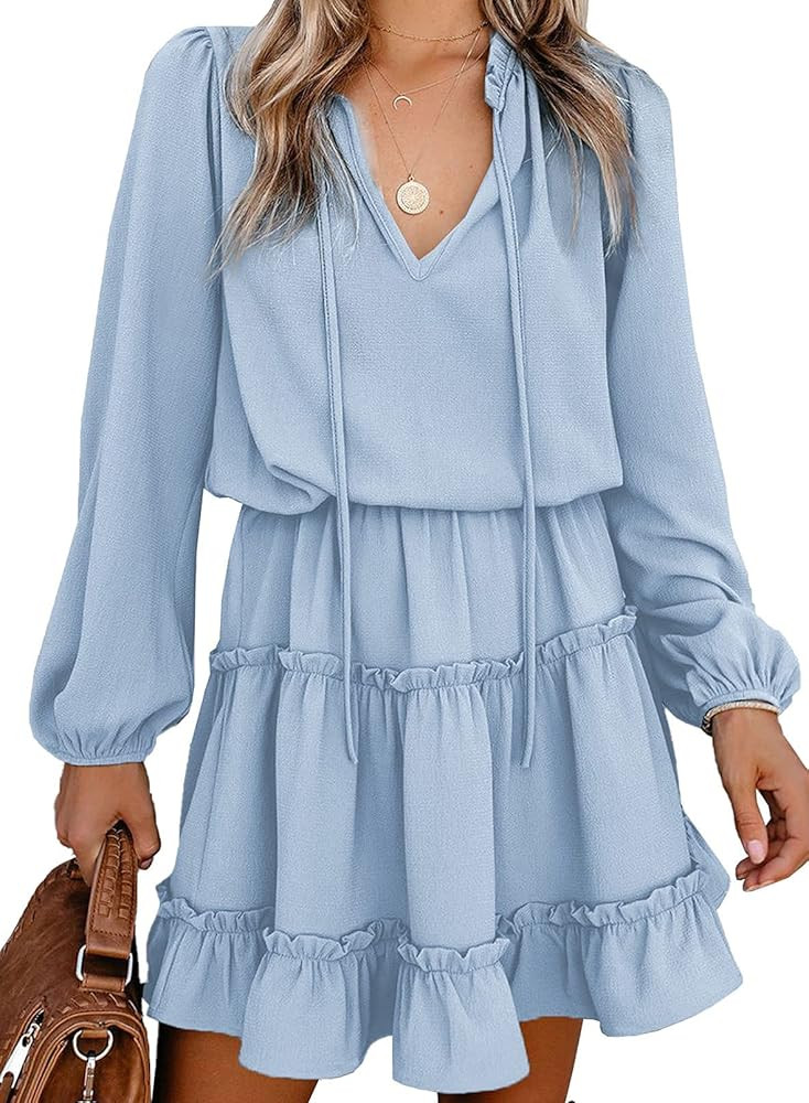 Ruffled Layered Dress | Amazon (US)