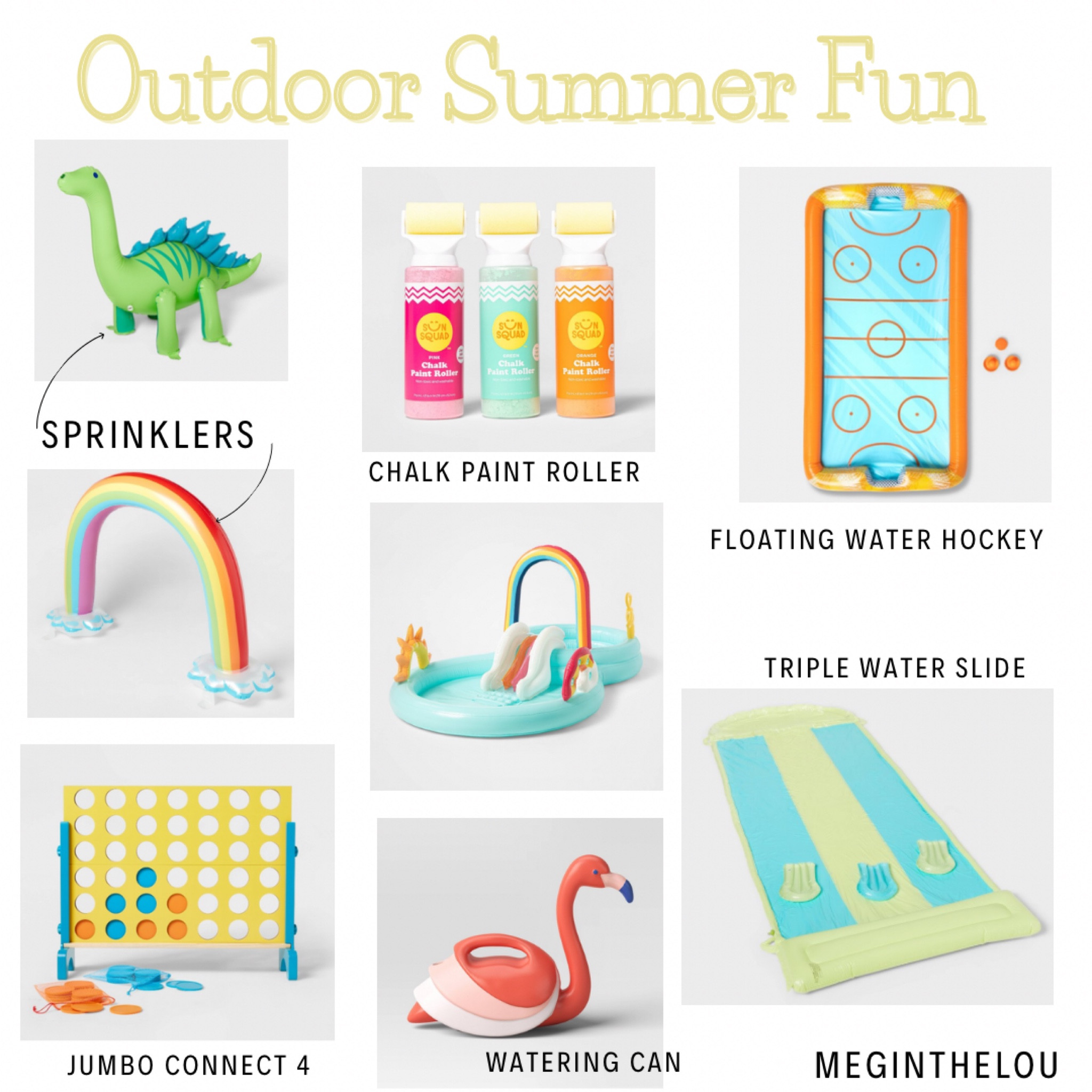 Summer outdoor fun 
#outdoorplay #summer #summerplay #target #waterplay #outdoorgames #yardgames #poolgames  

#LTKHome #LTKFamily #LTKKids #LTKGiftGuide #LTKSeasonal #LTKFindsUnder100