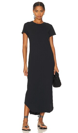 Harper Perfect Tee Maxi Dress in British Royal Navy | Revolve Clothing (Global)