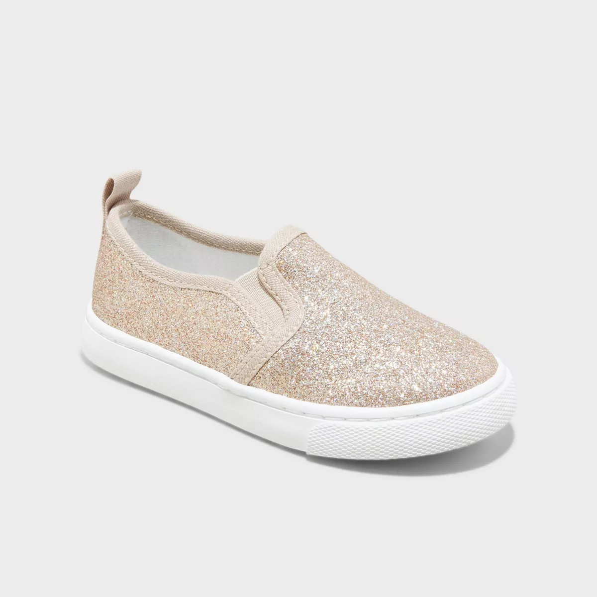 Toddler Madigan Slip-On Glitter Sneakers - Cat & Jack™ | Target