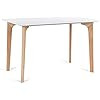Giantex Modern Dining Table Mid-Century Home Dining Room Kitchen Table w/Rectangular Top Wood Leg... | Amazon (US)