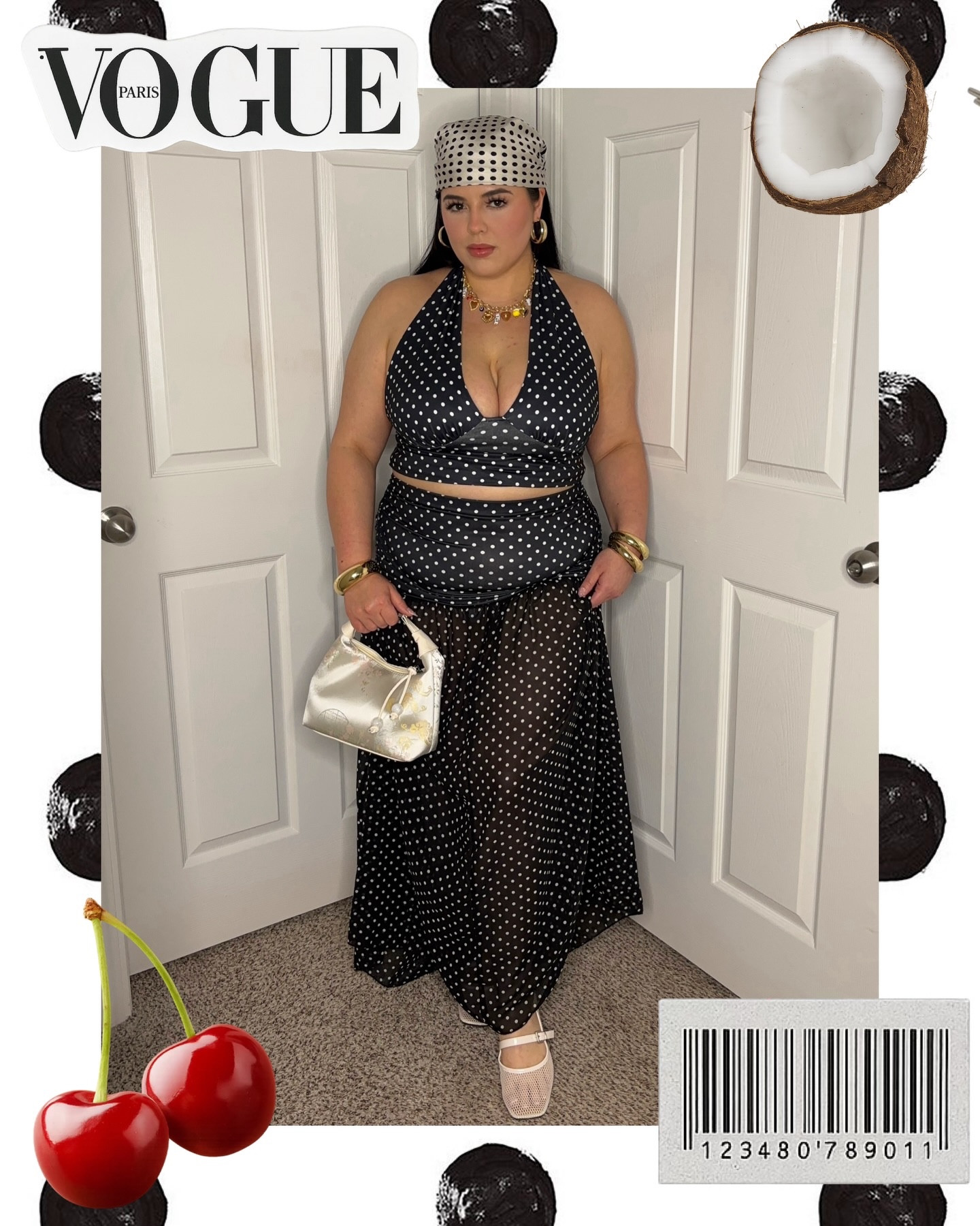 Dots are the new neutral, argue with your mirror 🤍😮‍💨

Follow me on my LTK and shop this look link in bio 🔗

🔍Search ON SHEIN 🤍
Set: 281316927
Flats: 75029192
Bag: 33835969

#fyp #fypviralジ #reels #fashioninspo #ootd